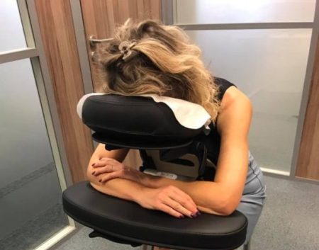 clients massage bien-être au travail paris